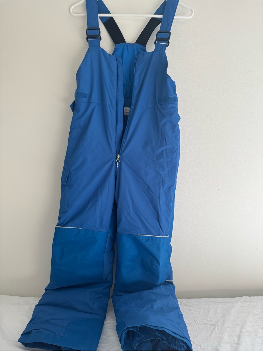 Columbia Royal Blue Kids Snow Overalls with Adjustable Straps